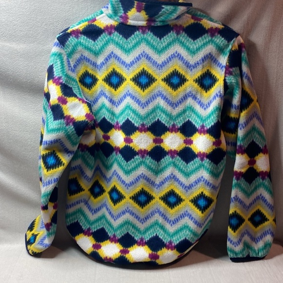 Patagonia Synchilla t-snap aztec pullover size medium - Picture 2 of 4